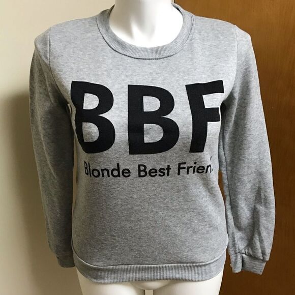 🔮 Blonde Best Friend Sweatshirt - Picture 1 of 4